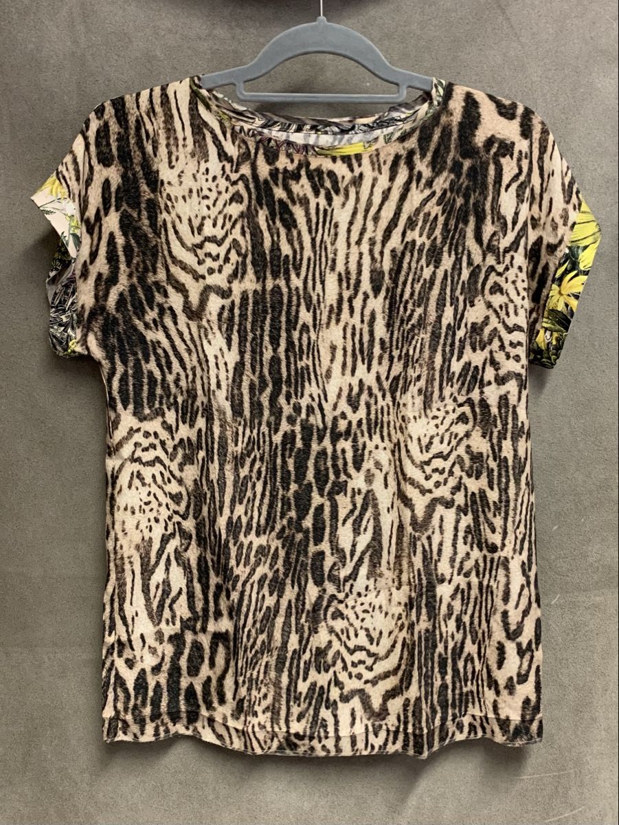 Marc Cain Camicette: Marc Cain Seide Bluse top. Leo. S – Usato da Unterseen venduto da jpowers1971