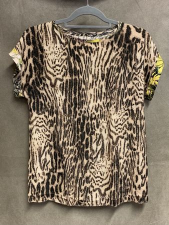 Marc Cain Seide Bluse top. Leo. S