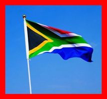 Südafrika Fahne Polyester Kapstadt Johannesburg Mandela