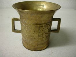 Mörser,antik-Bronce