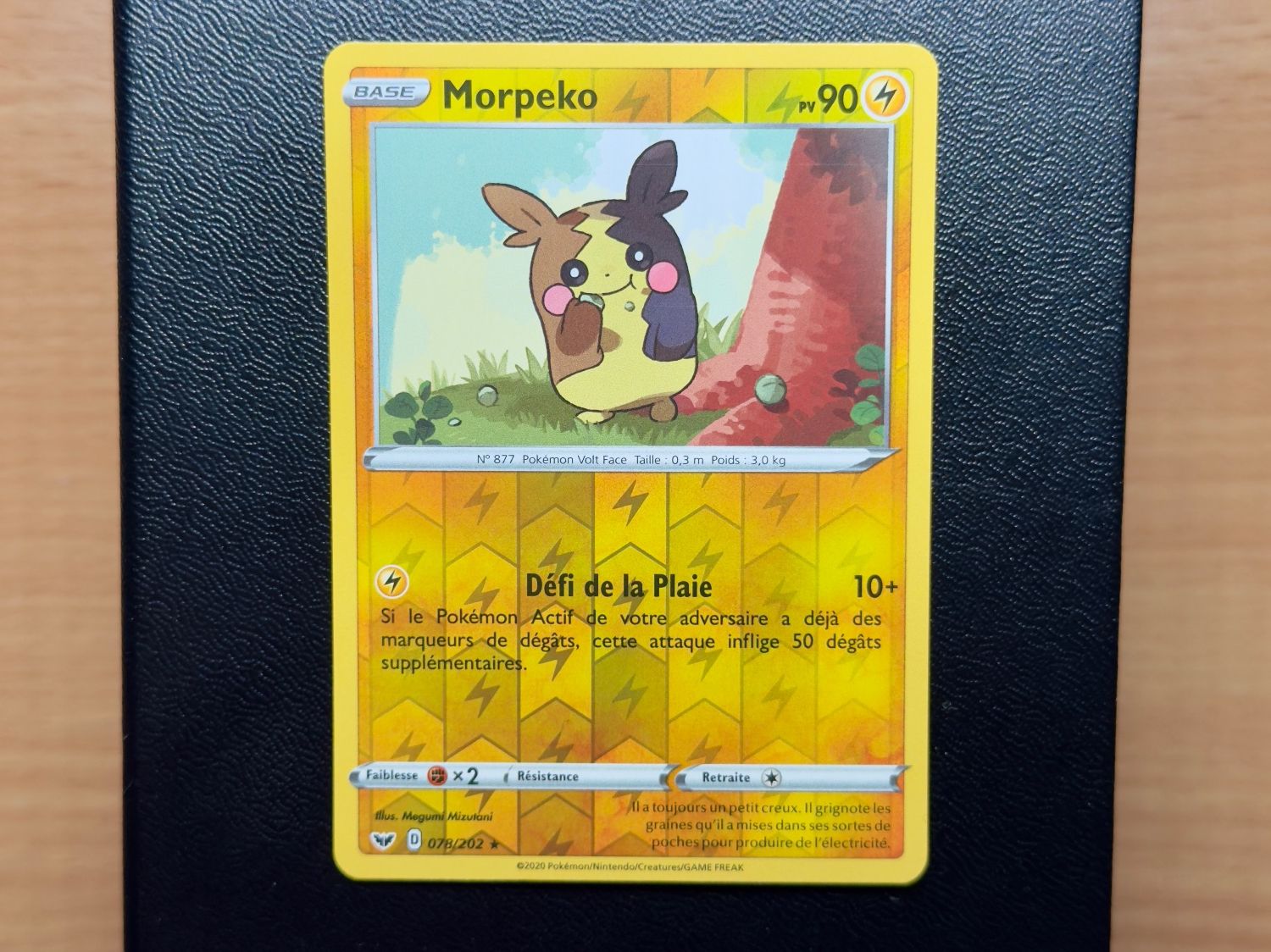Pokémon Carte collezionabili: Morpeko Reverse (078/202)- Épée et Bouclier - SSH FR EB01 – Usato da Chézard-St-Martin venduto da Kro_Cards