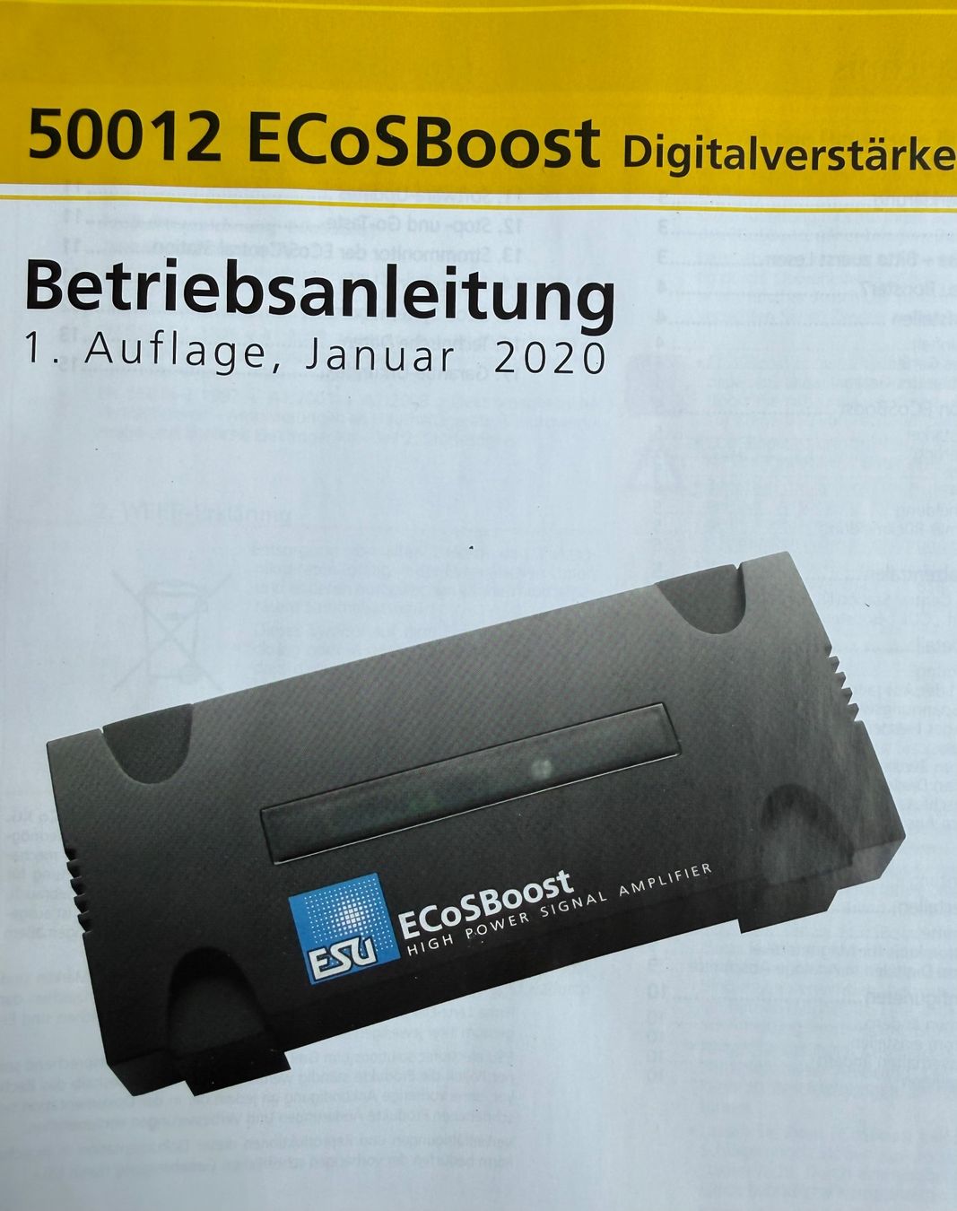 Esu Modellini di ferrovie: ESU Boost, neu und ungebraucht – Nuovo e nell'imballaggio originale da Gümligen venduto da mar_z58q 2
