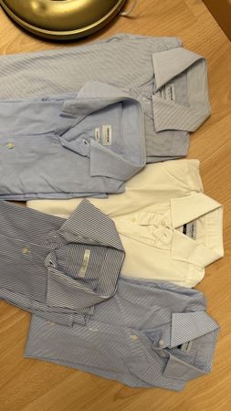 5 Italian Shirts / Hemd 38