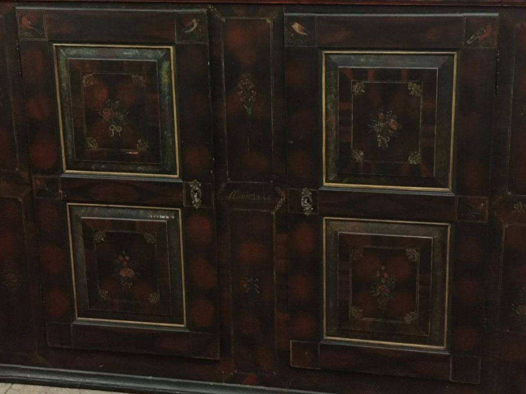 Credenze: Buffet datiert 1845, original Malerei – Usato da Worb venduto da bz2009 3