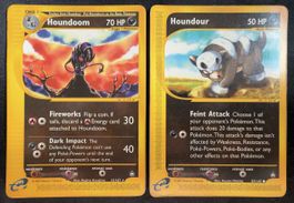 Houndoom & Houndour Pokémon Aquapolis Set - 15/147 & 87/147