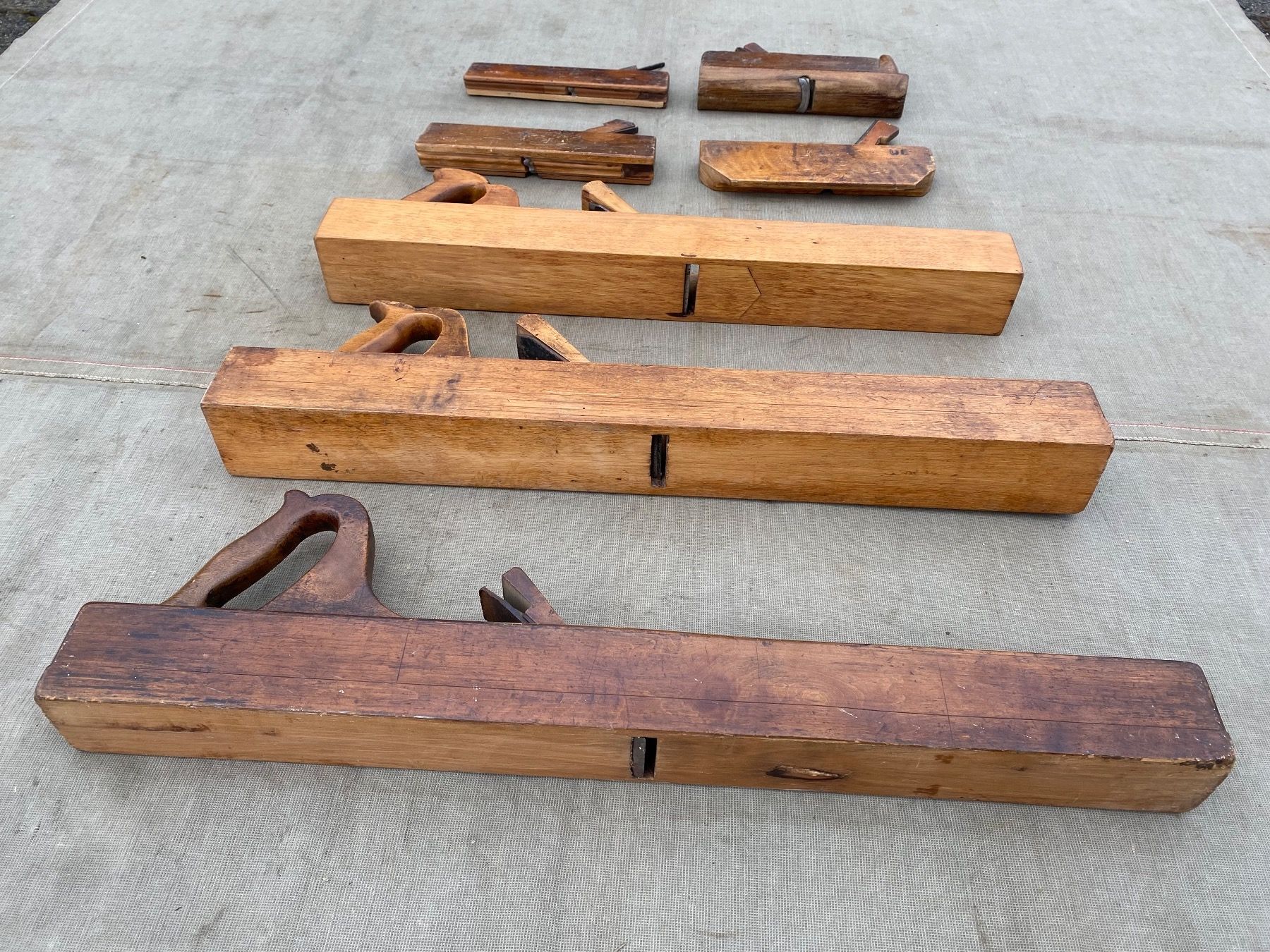 Tutti gli attrezzi: 7 schöne antike Holzhobel – Usato da Feldbach venduto da Fea1 7