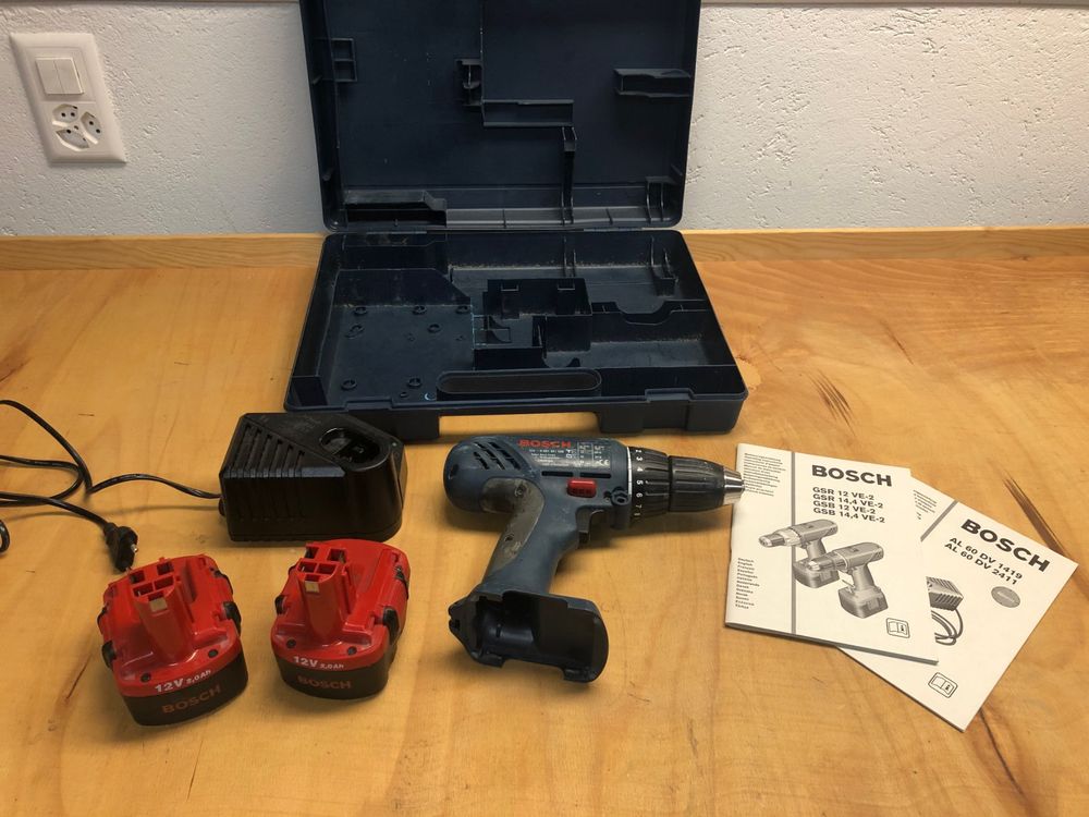 Ersatzakku Für Bosch Bohrschrauber 12V - 2Ah Kompatibel Mit GSB 12, GSR 12, PSR 12