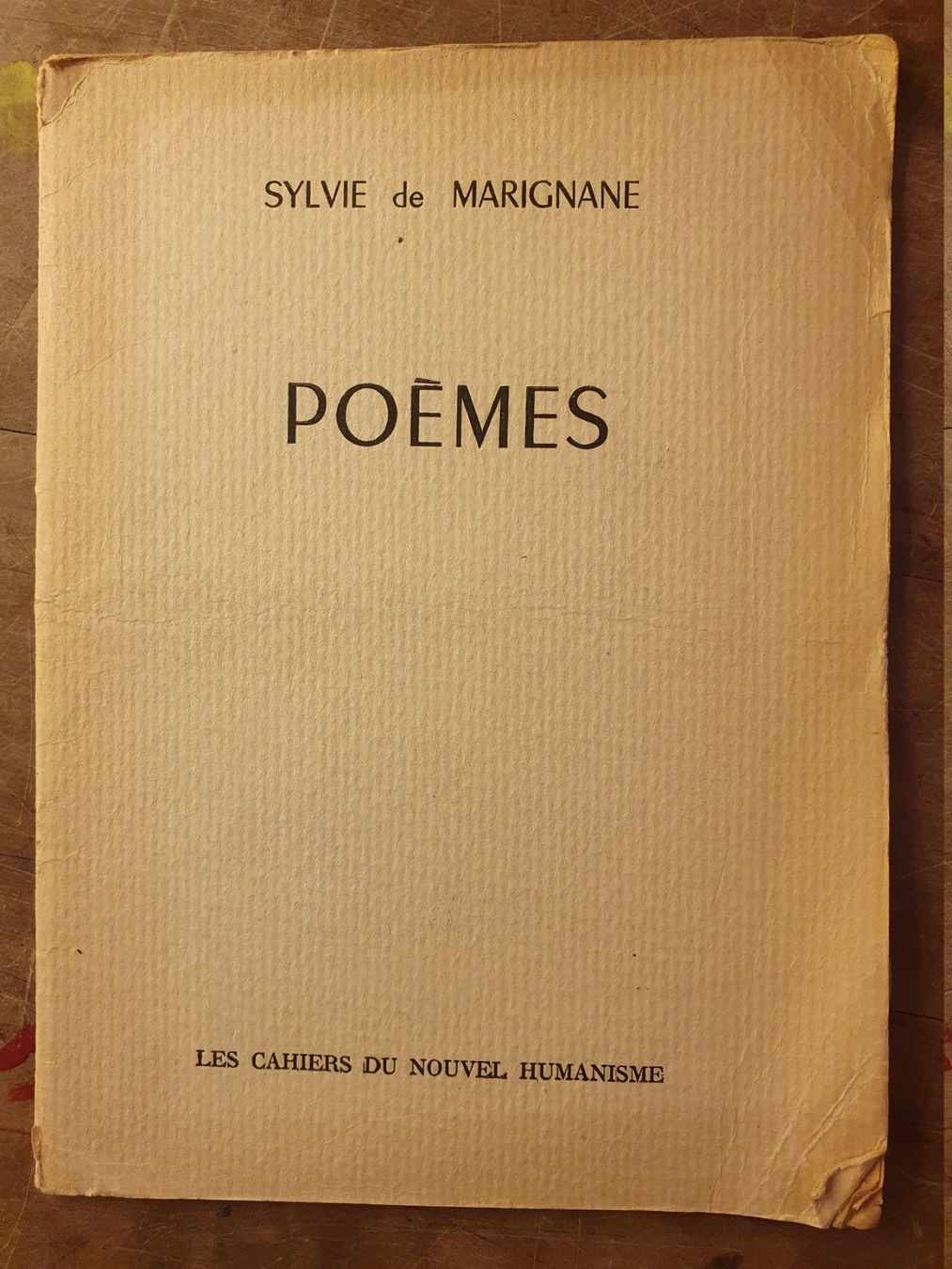 Livres: Poemes - Sylvie de Marignane – D'occasion à Zürich par loosebone