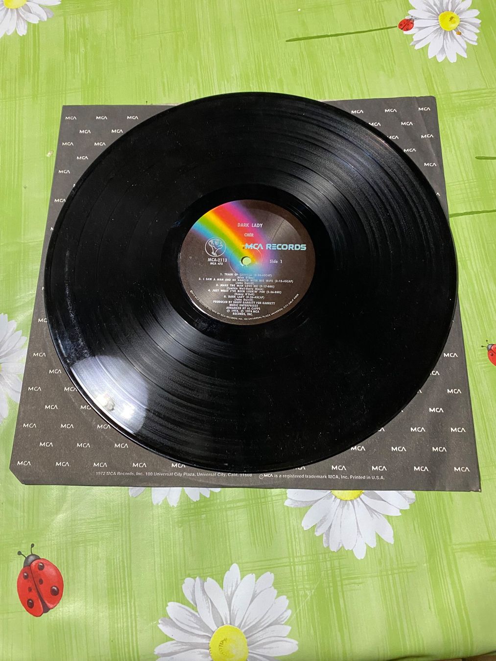 Dischi in vinile: Vinyle 33 tours de Cher Dark Lady – Usato da Satigny venduto da Haddock0 3