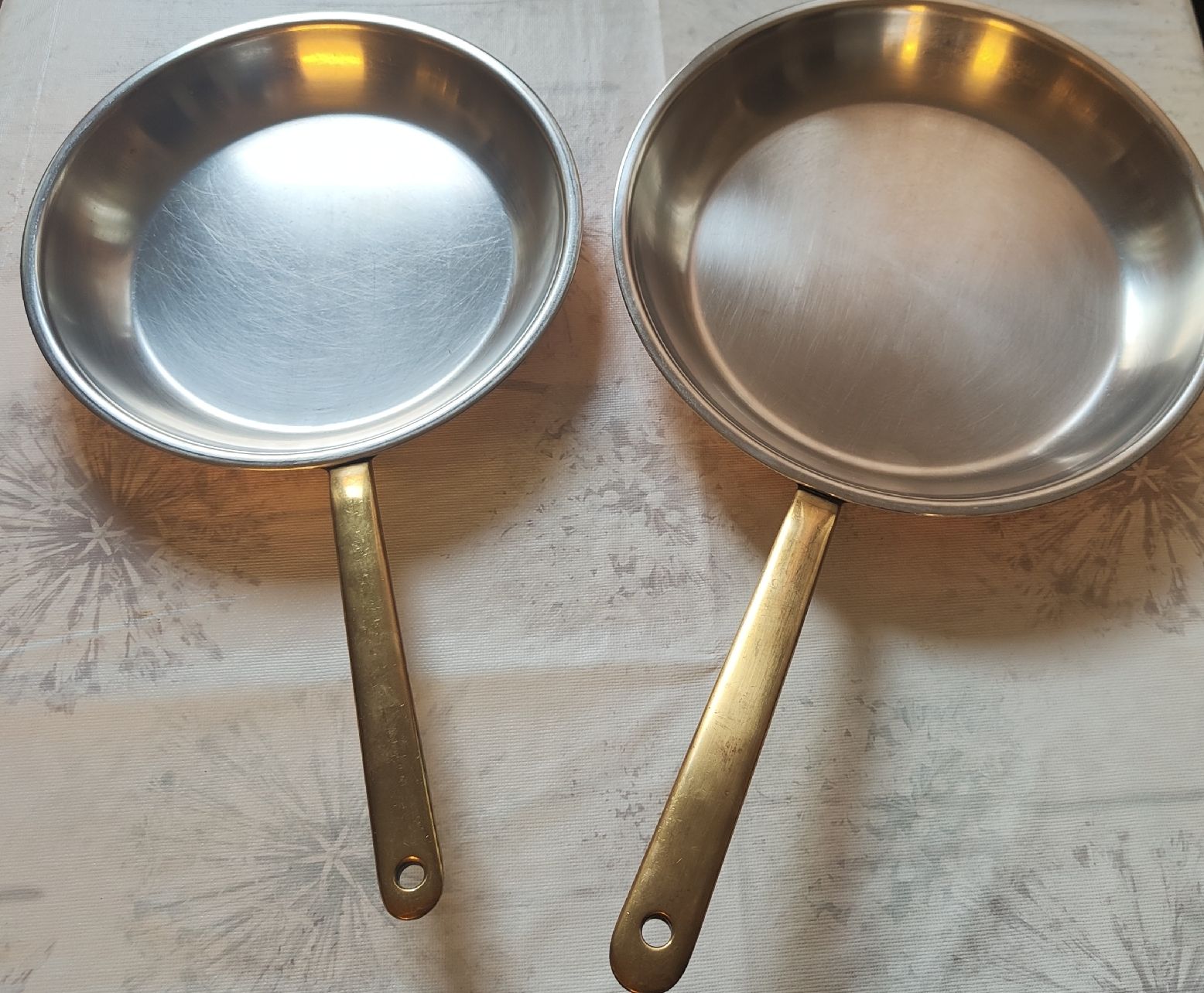 Padelle: 2 poêles en cuivre Spring, swiss made. – Usato da Biel/Bienne venduto da notfun