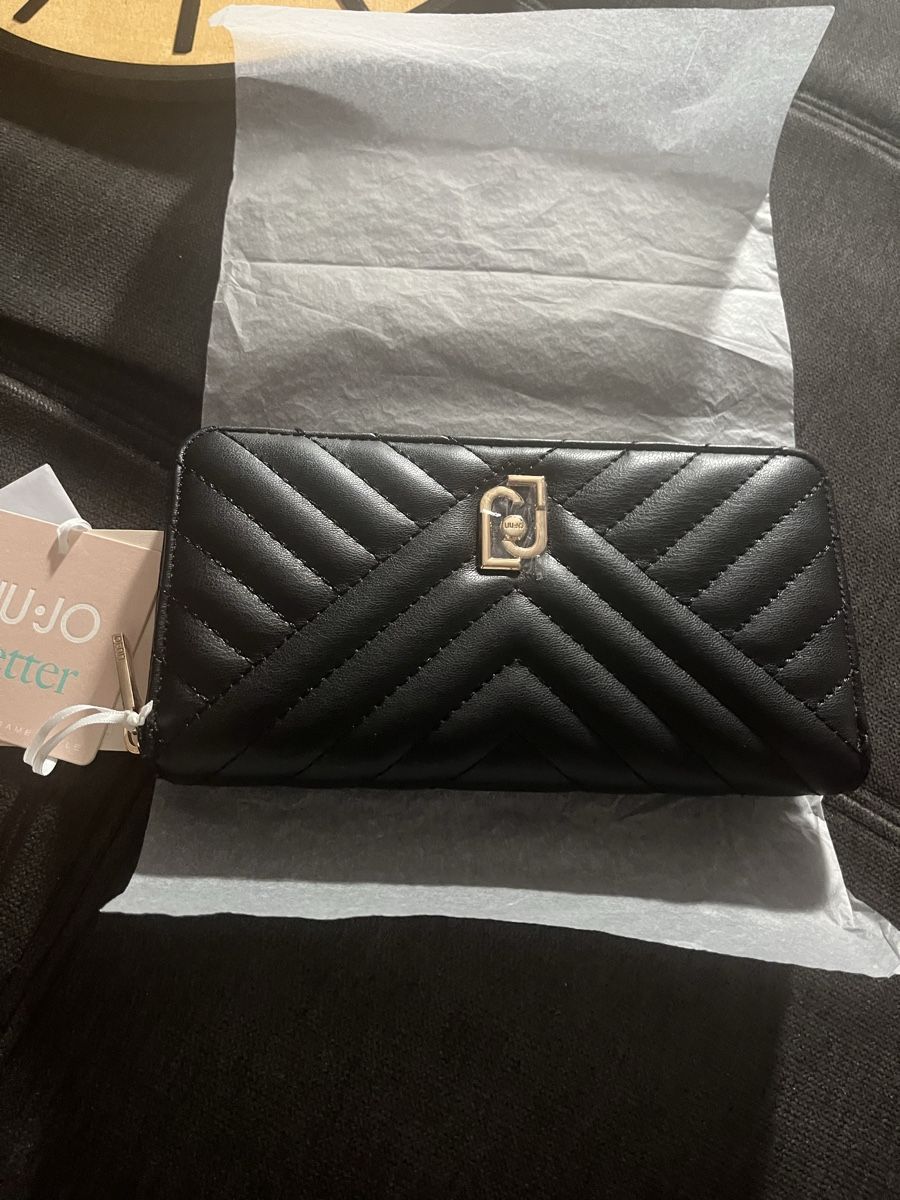 Liu Jo Portemonnaie: Portefeuille LIU JO noir matelassé – Neu und originalverpackt aus Fully von Sassa68 1