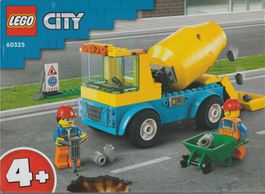 LEGO 4+ CITY 60325 AUTOBETONIERA   new‪‪