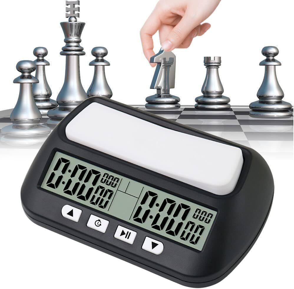 Orologi da terra & Orologi da parete: Professional Digitale Schachuhr – Nuovo e nell'imballaggio originale da Châtelaine venduto da topshop.switzerland
