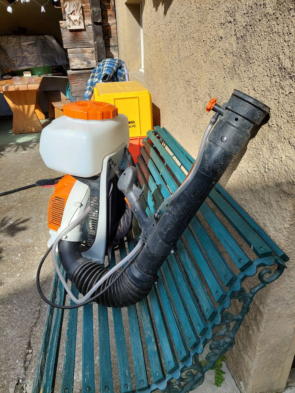 Stihl Laubbläser & Laubsauger: STIHL SR 430 Profi Laub- und/oder Sprühbläser – Gebraucht aus Bäretswil von Teamplayer 1