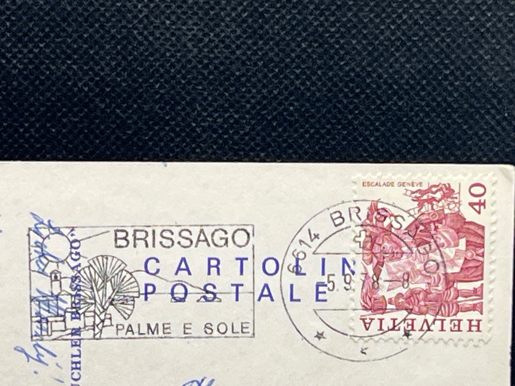 Cartoline postali: Brissago (Lago Maggiore) – Usato da Widnau venduto da Brusi9 1
