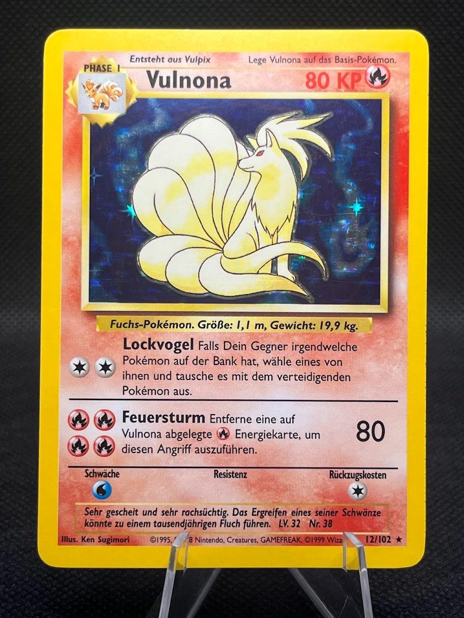 Pokémon Cartes à collectionner: Pokemon -   Base set Volnona 12/102 – D'occasion à schaan par Schokoloco