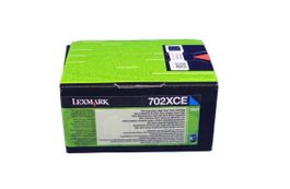 Lexmark CS510 Extra High Capacity cyan Toner, 702XCE/70C2XCE