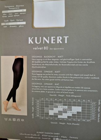 Schwarze Leggins