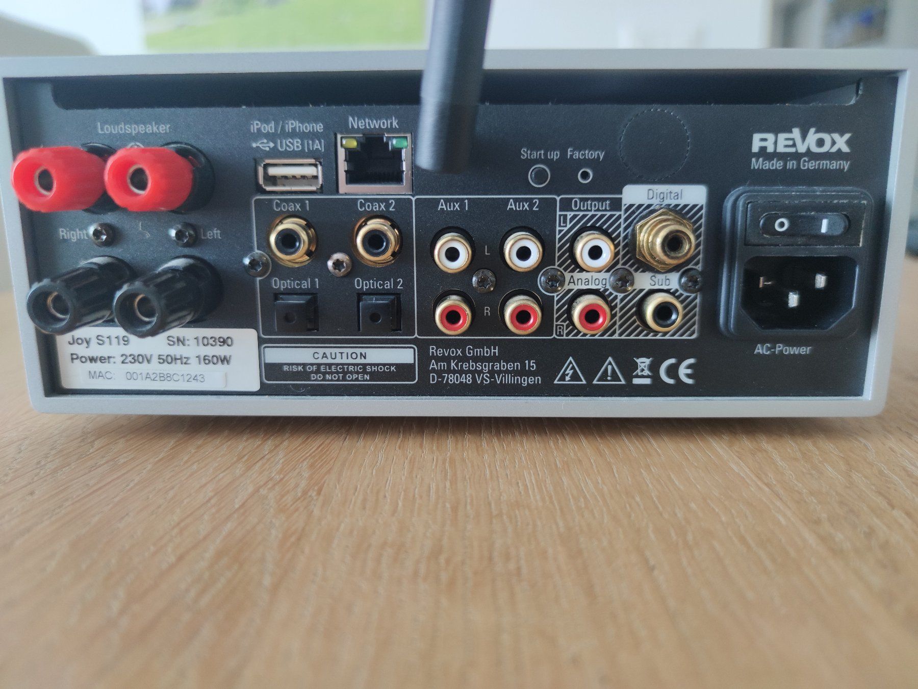 Revox Ricevitori: Revox S119 Netzwerkempfänger – Usato da Thun venduto da dyas52 2