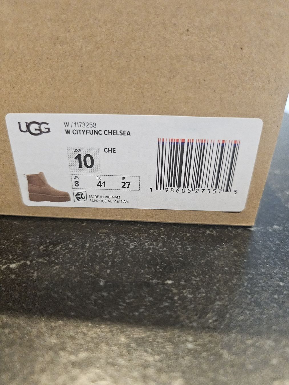 Ugg Scarpe da donna: Neuves - UGG Cityfunc boot chelsea taille 41 – Nuovo e nell'imballaggio originale da Attalens venduto da mar_rq8k