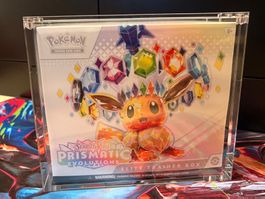 Pokémon Prismatic Evolutions ETB EN 2025 Sealed inkl. Acryl