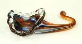 Farbiges Kunstobjekt aus Glas - 20.0cm