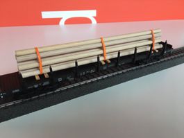 H0 Ladegut für Flachwagen / Rungenwagen