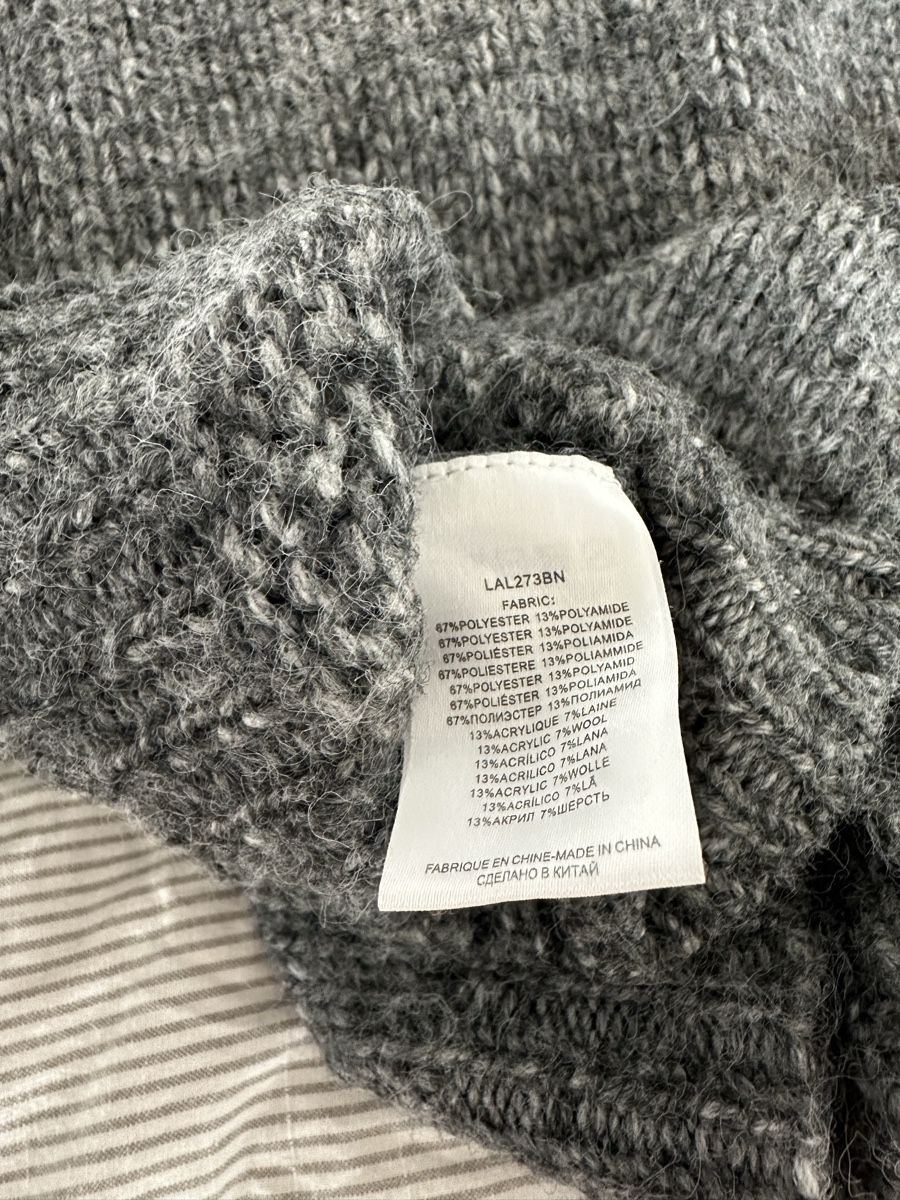 Pulls & Sweat-shirts: Grauer Strickpullover, Grösse M – D'occasion à Basel par Val_8xhs 2