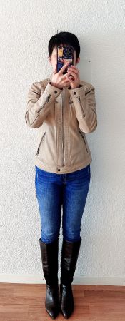 Neu! Aus 100% Schafleder! Jacke Lederjacke von Oakwood