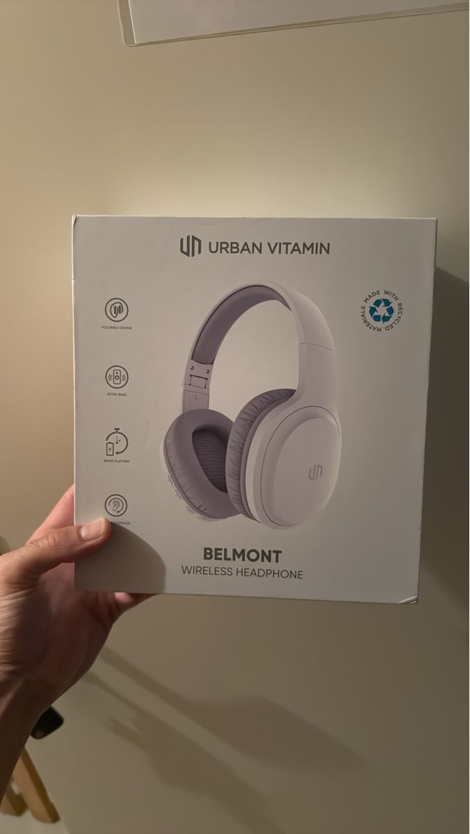 Cuffie: Urban Vitamin Belmont Cuffie Wireless – Nuovo e nell'imballaggio originale da Basel venduto da andrealuigi
