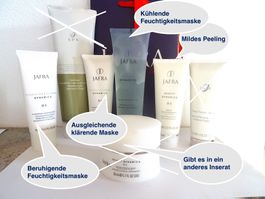 JAFRA 5 verschiednene Masken je 5.00 statt 45.00