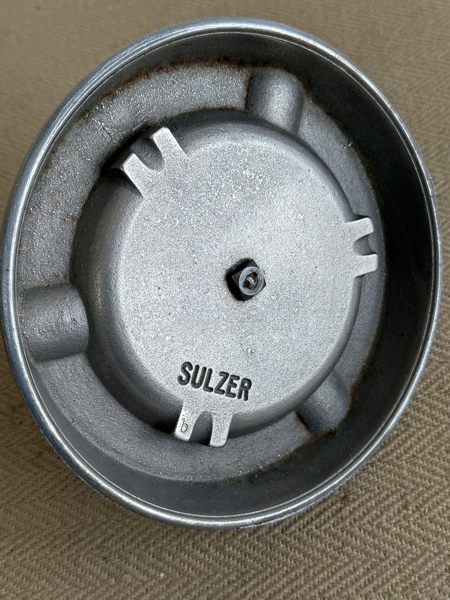 Portacenere: Vintage SULZER Aschenbecher MEMPHIS CIGARETTES – Usato da Konolfingen venduto da petzipetz 2