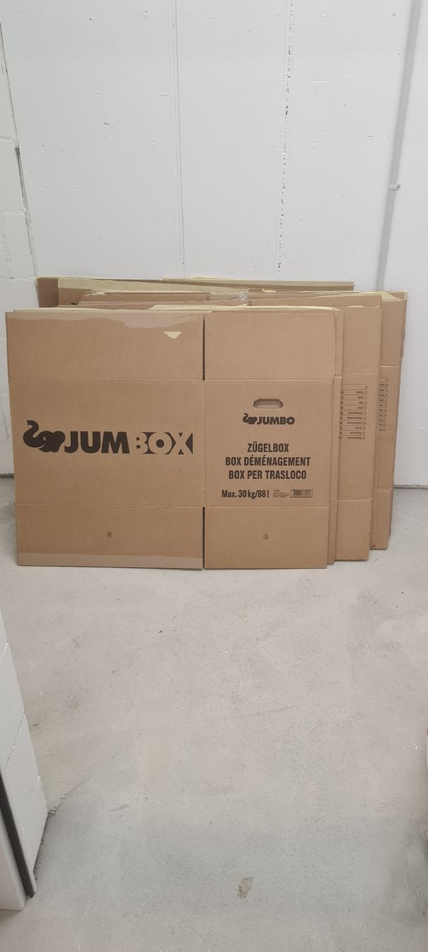 Coop Cartoni: 9 Jumbo Zügelboxen – Usato da Urtenen-Schönbühl venduto da ocraM82 2