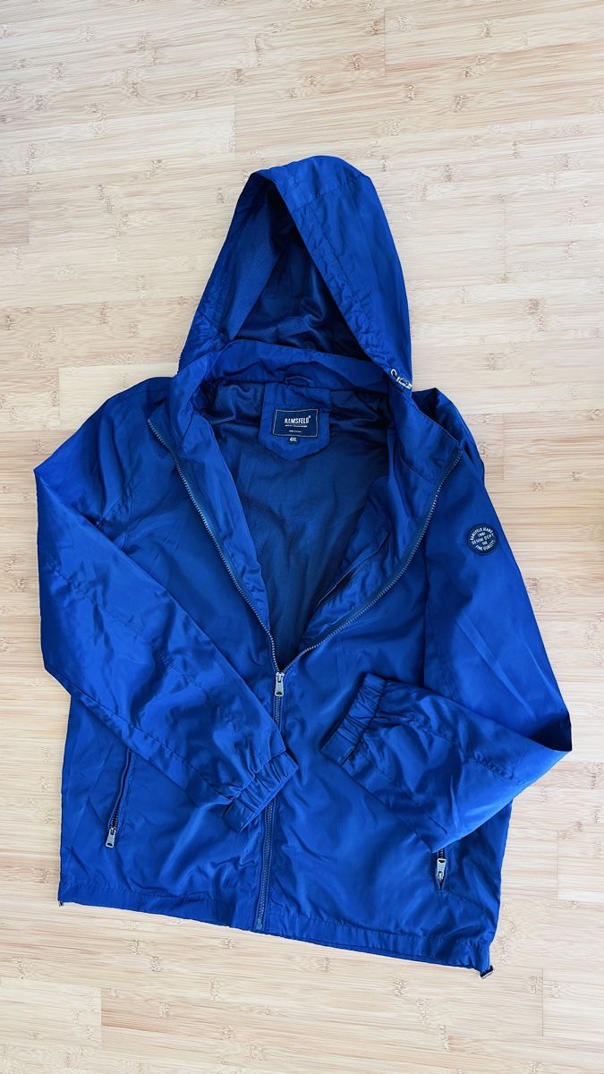 Giacche: Ramsfield Blue Rain Jacket - Size 4XL – Nuovo (secondo la descrizione) da Nidau venduto da son_9tqr 1