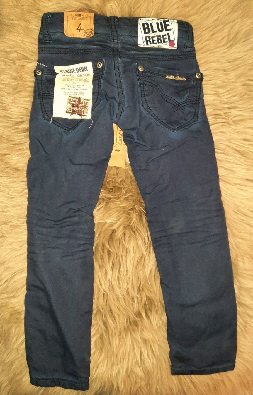 Pantaloni: NEUE Jeans BLUE REBEL Grösse 104 – Nuovo e nell'imballaggio originale da Volketswil venduto da ZambaSantos 2
