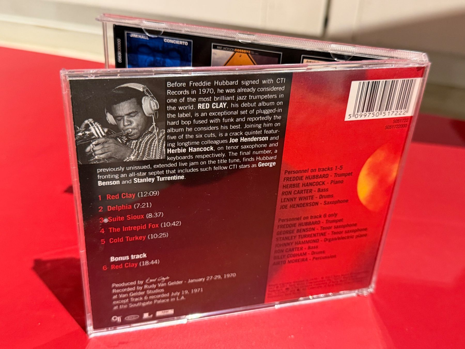 CDs: Freddie Hubbard - Red Clay - KA01B – Gebraucht aus Küsnacht ZH von JazzRecords 1