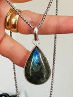 Labradorite Gemstone Handmade Jewelry necklace