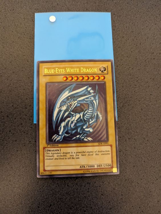 BlueEyes White Dragon SDKE001 1st. 2002 Kaufen auf Ricardo
