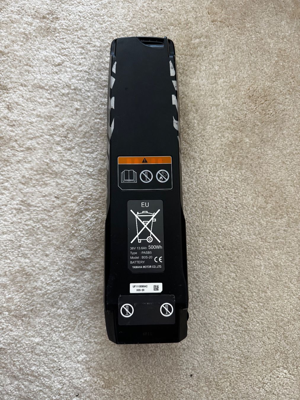 Yamaha Batterie: Yamaha E Bike Akku 500Wh – Usato da Derendingen venduto da nini.22 1