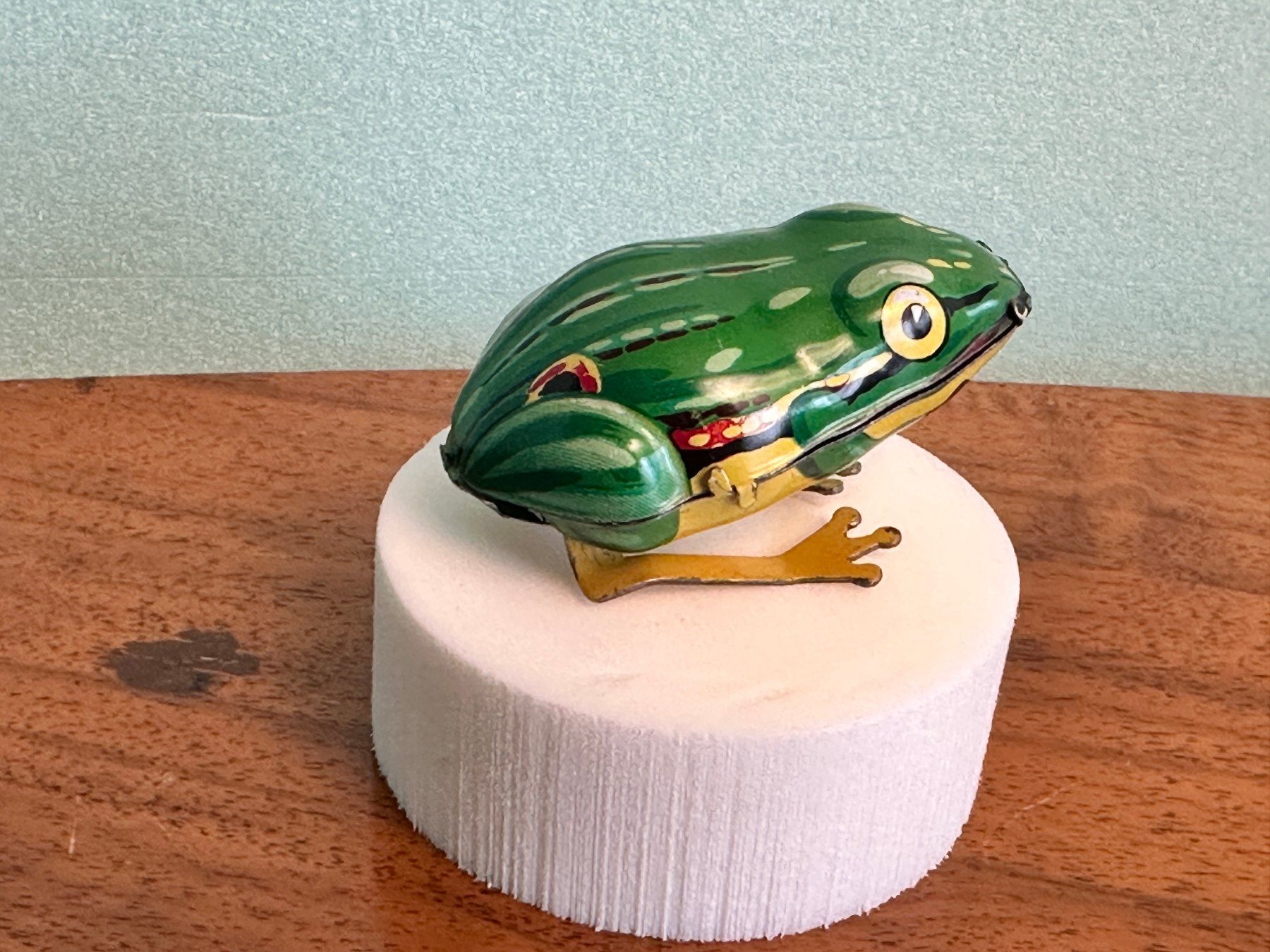 Giocattoli: Alter  Blechfrosch , Köhler Made in Western Germany – Usato da Seuzach venduto da Jage 1