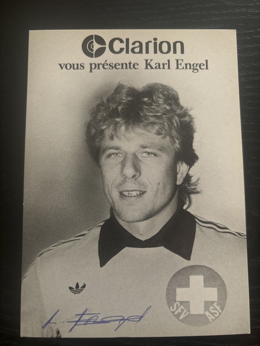 Autografi: Karl Engel SFV – Usato da Uetendorf venduto da hoisle