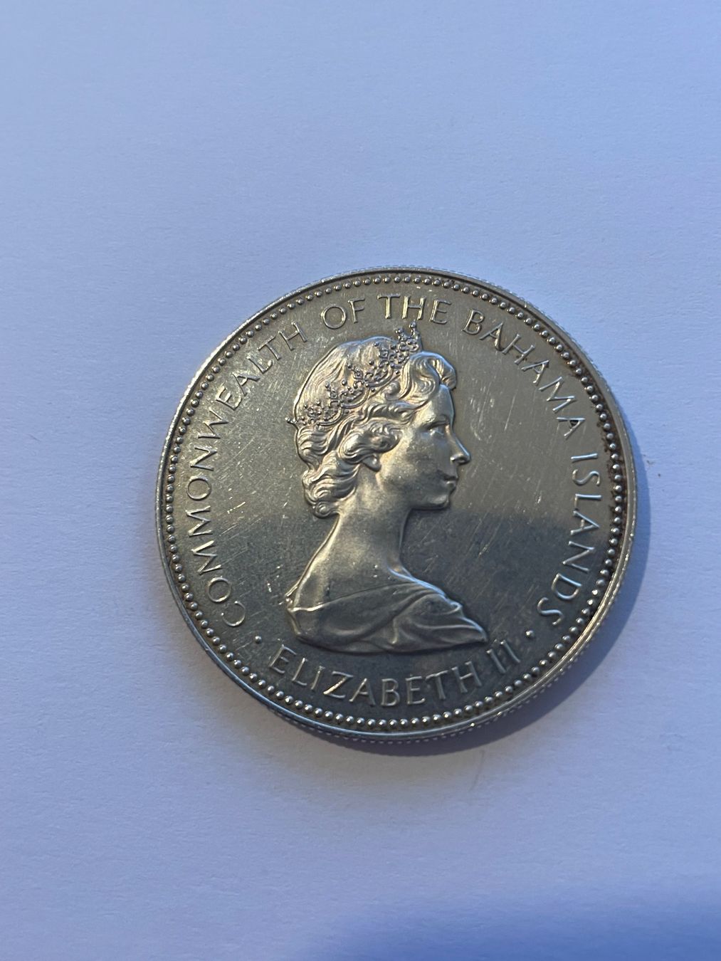 Tutti le monete: Silver coin 1973 Bahamas 1 Dollar – Usato da Viganello venduto da rad_tt9y 1
