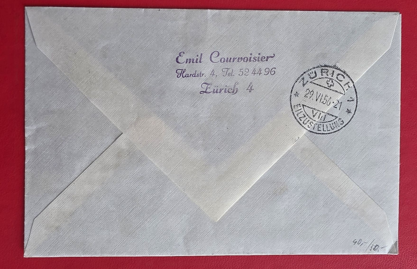 Alle Briefmarken: Pro juventute Abarten ( Brief )  – Gebraucht aus Bern von Kocholo 1