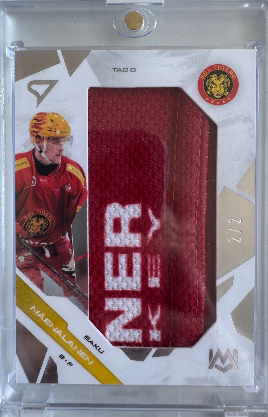 Sportzoo Carte collezionabili: SportZoo Saku Mäenalanen patch /2 – Usato da Cham venduto da mcbTCG