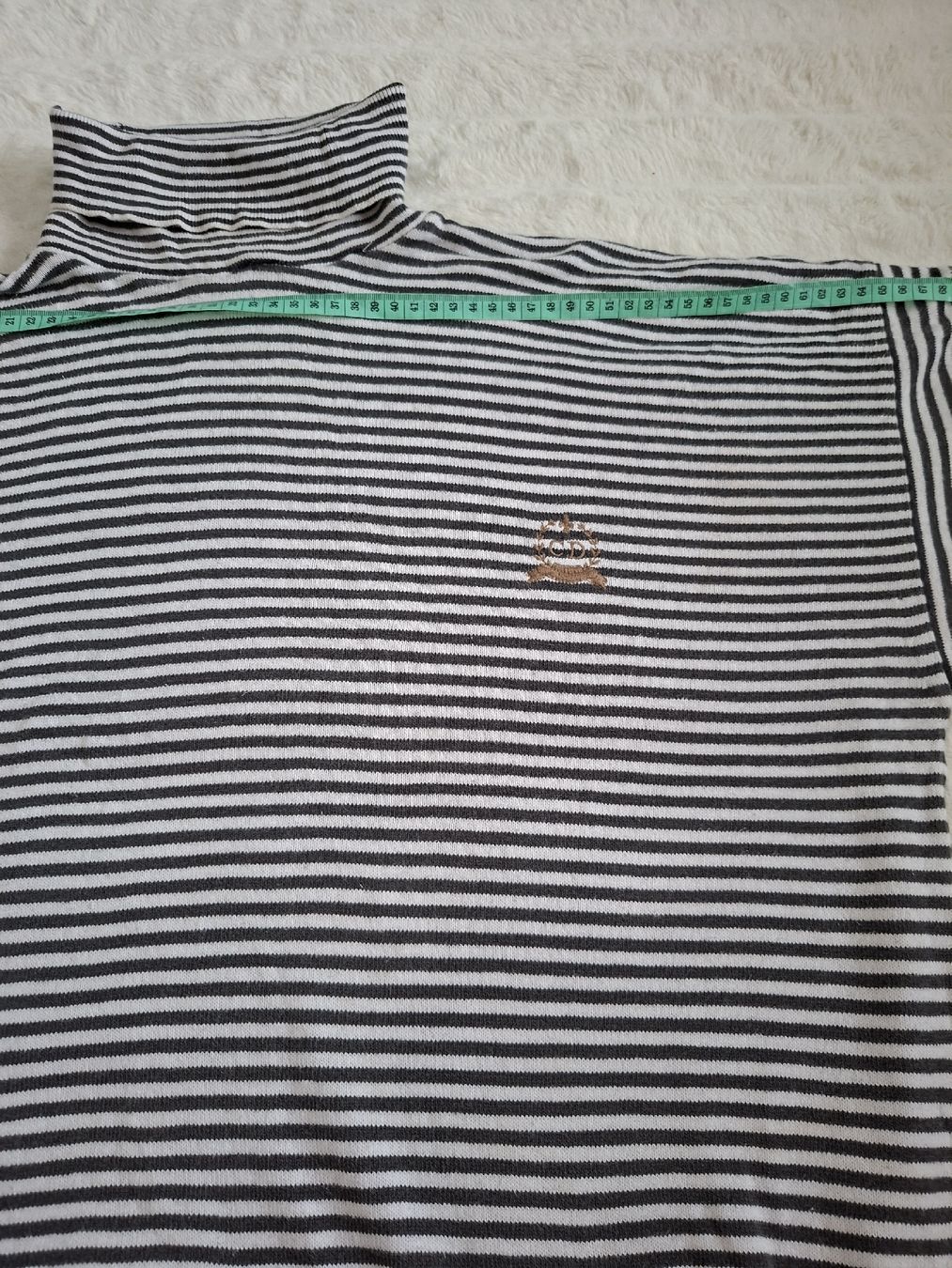 Dior Maglioni & Felpe: Pull à col roulé Christian Dior rayé, M, 100% coton – Usato da Renens VD venduto da ser_j2fn 4
