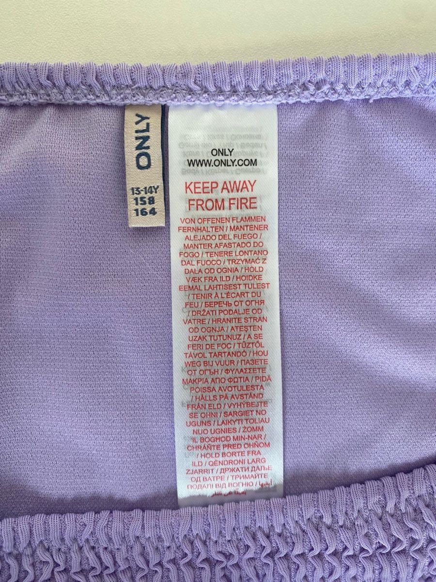 Only Costumi da bagno & Bikini: Bikini Only lavande - 158/164 – Usato da Geneve venduto da maremonte 2