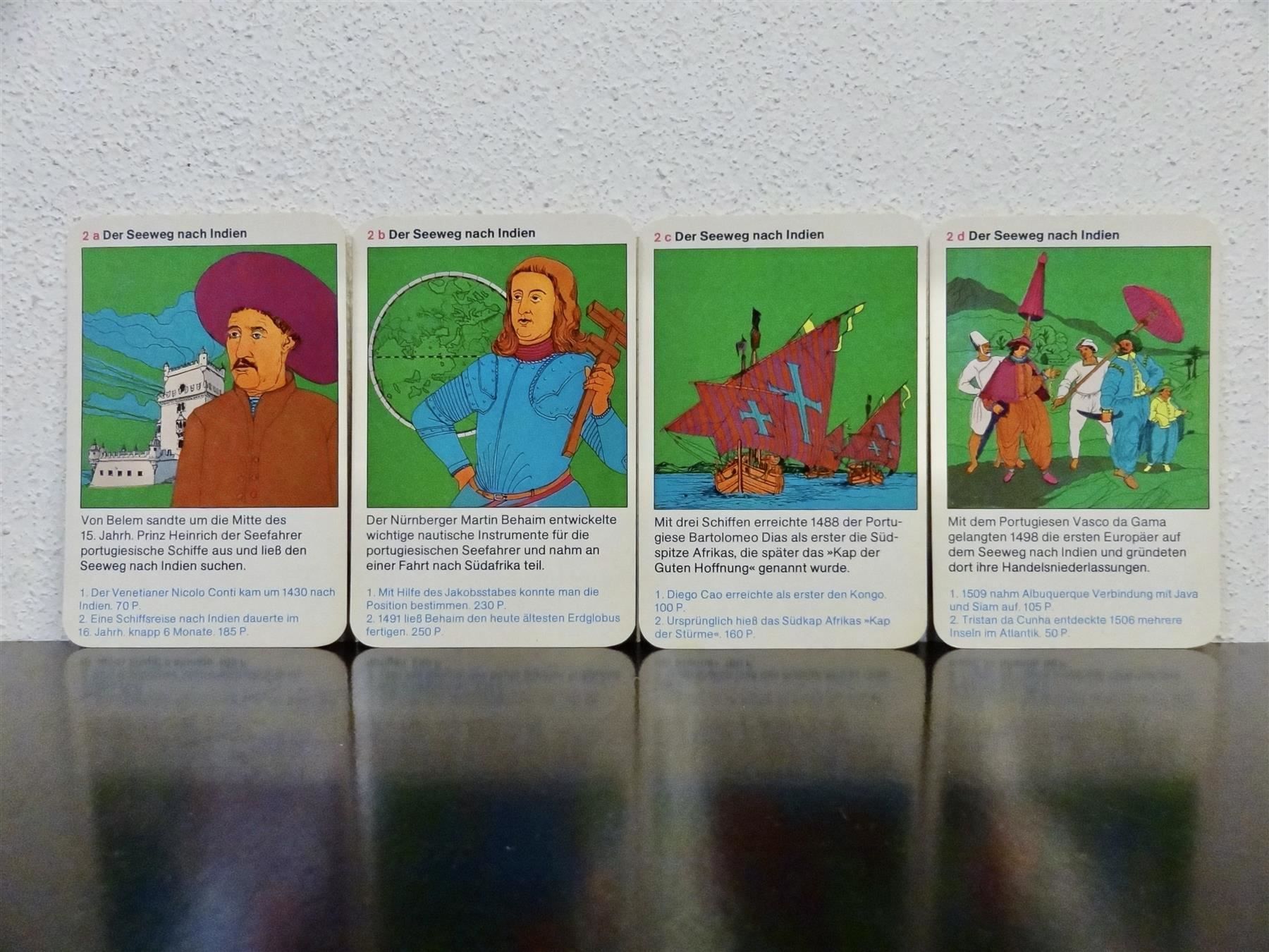 Ravensburger Giochi: schönes Quartett ENTDECKER UND EROBERER – Usato da Kerzers venduto da wisaundso 4