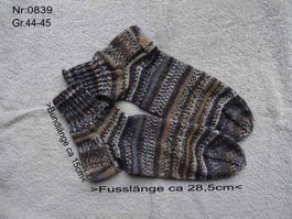 Socken handgestrickt  Gr.44-45 (Knöchelsocken)