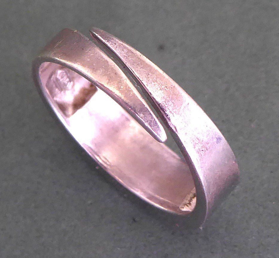 Anelli: Ring 800 Silber mit synthetischem Stein – Usato da Muri AG venduto da silvermouse007 4