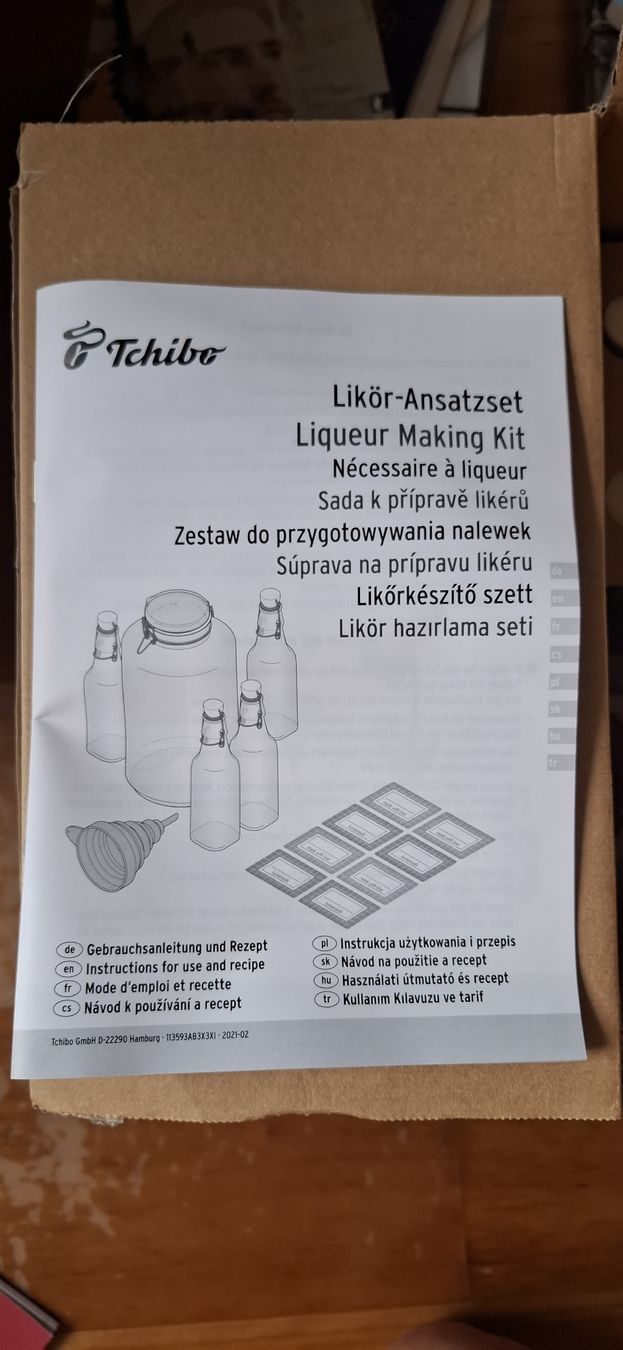 Contenitori & Simili: Neues Likör-Ansatz-Set von Tschibo – Nuovo e nell'imballaggio originale da Wuppenau venduto da Jaqueline 3